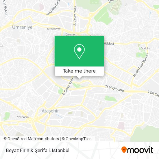Beyaz Fırın & Şerifali map