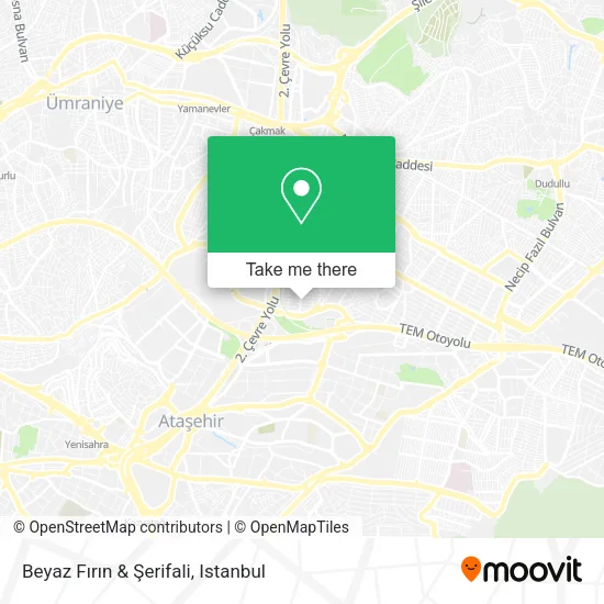 Beyaz Fırın & Şerifali map
