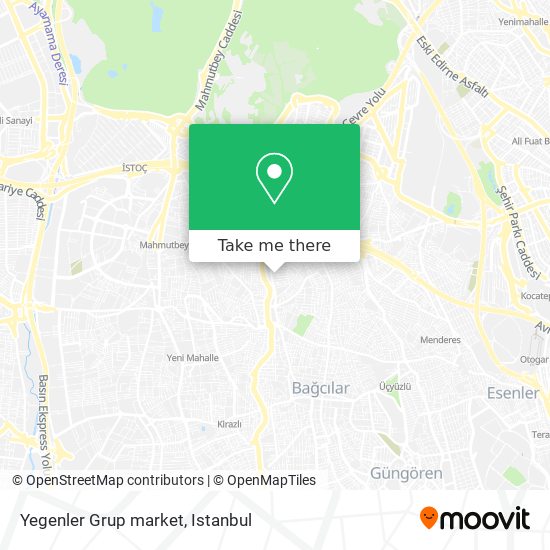 Yegenler Grup market map