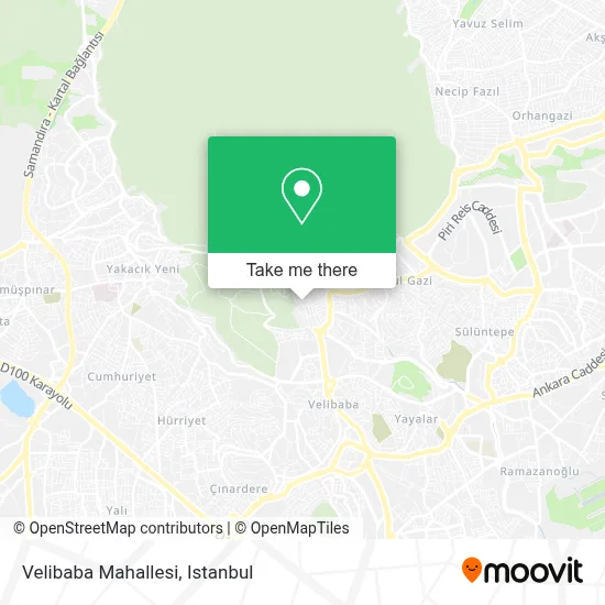 Velibaba Mahallesi map