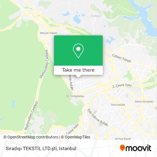 Sıradışı TEKSTİL LTD.şti map
