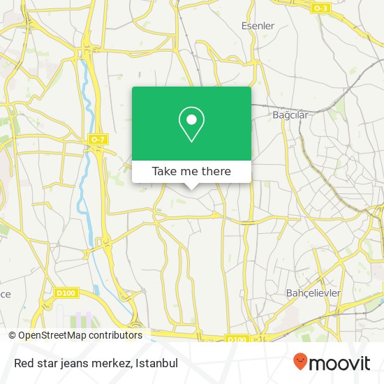 Red star jeans merkez map