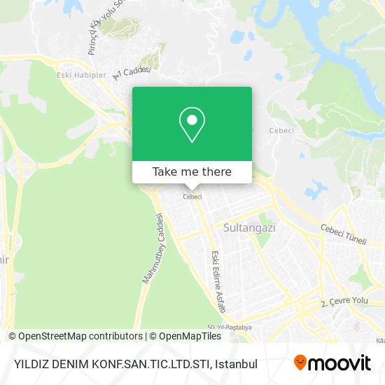 YILDIZ DENIM KONF.SAN.TIC.LTD.STI map