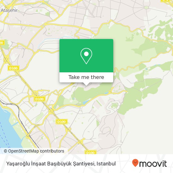 Yaşaroğlu İnşaat Başıbüyük Şantiyesi map