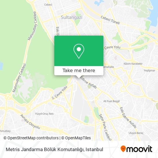 Metris Jandarma Bölük Komutanlığı map