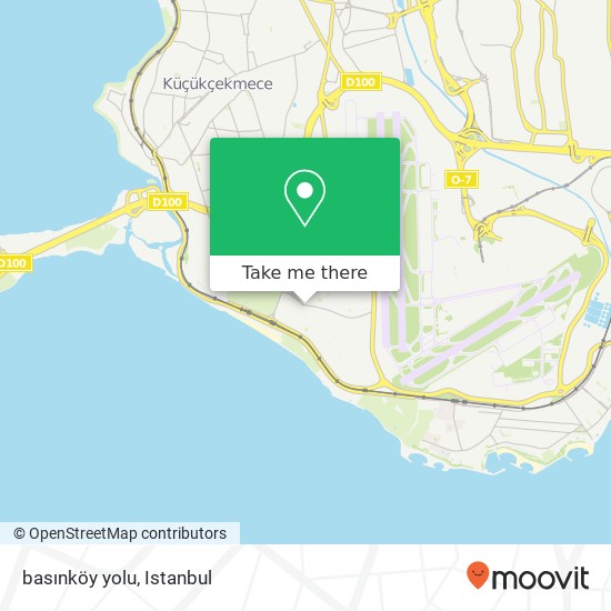 basınköy yolu map