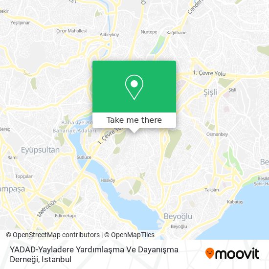 YADAD-Yayladere Yardımlaşma Ve Dayanışma Derneği map