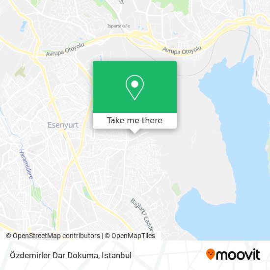 Özdemirler Dar Dokuma map