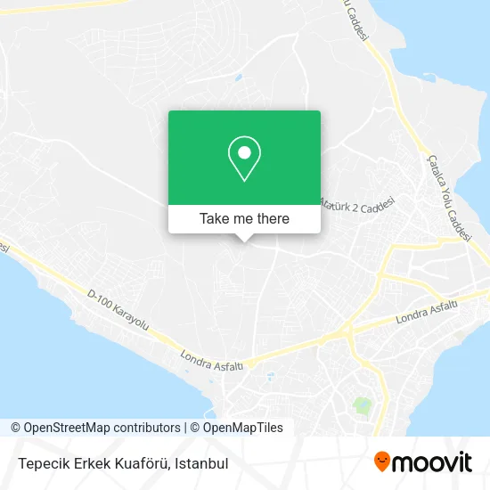 Tepecik Erkek Kuaförü map