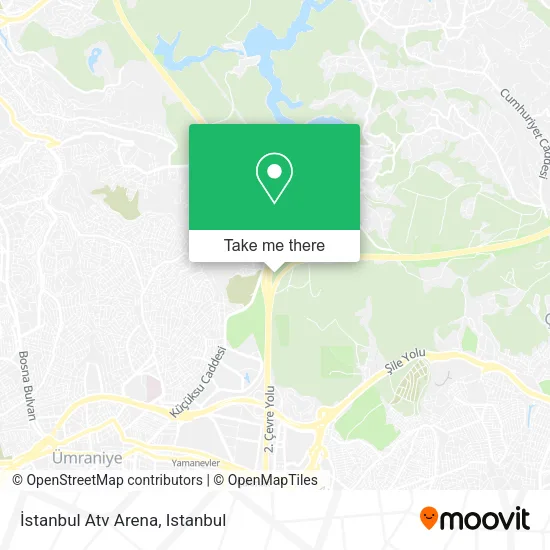 İstanbul Atv Arena map