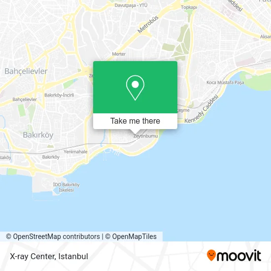 X-ray Center map