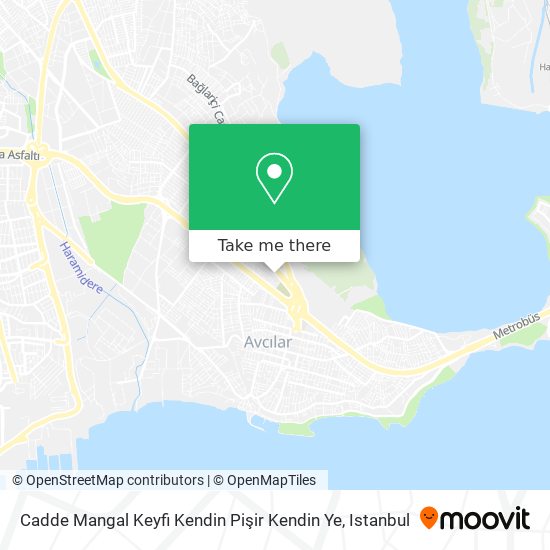 Cadde Mangal Keyfi Kendin Pişir Kendin Ye map