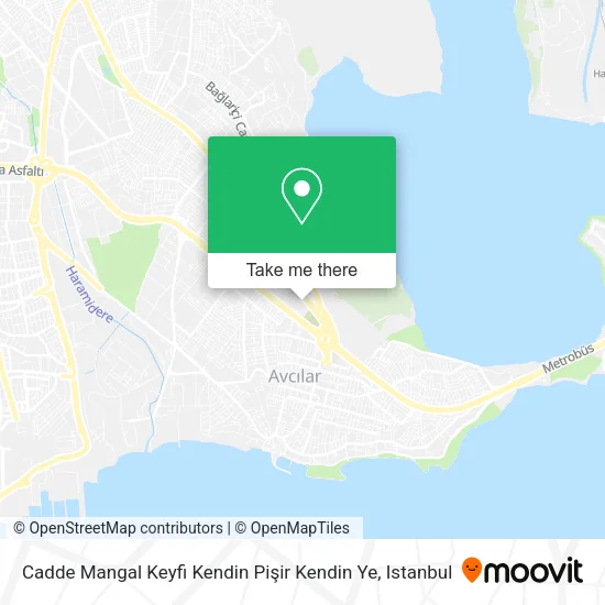 Cadde Mangal Keyfi Kendin Pişir Kendin Ye map