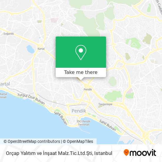 Orçap Yalıtım ve İnşaat Malz.Tic.Ltd.Şti map