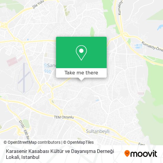 Karasenir Kasabası Kültür ve Dayanışma Derneği Lokali map