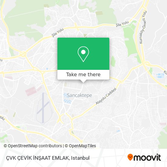 ÇVK ÇEVİK İNŞAAT EMLAK map