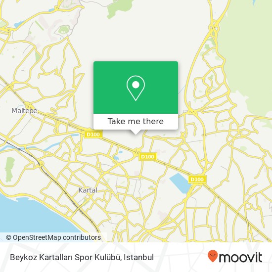 Beykoz Kartalları Spor Kulübü map