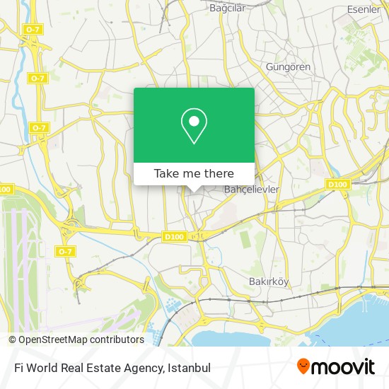 Fi World Real Estate Agency map