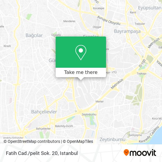 Fatih Cad./pelit Sok. 20 map