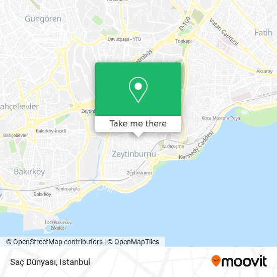 Saç Dünyası map