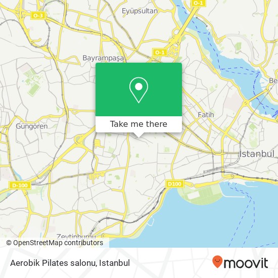 Aerobik Pilates salonu map