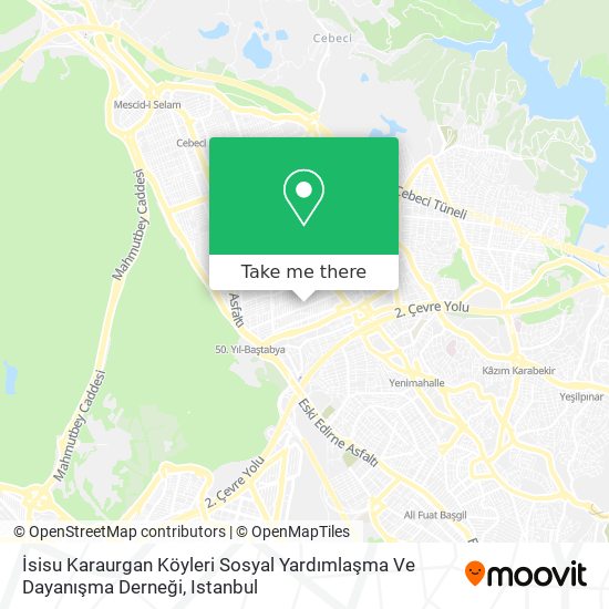 İsisu Karaurgan Köyleri Sosyal Yardımlaşma Ve Dayanışma Derneği map