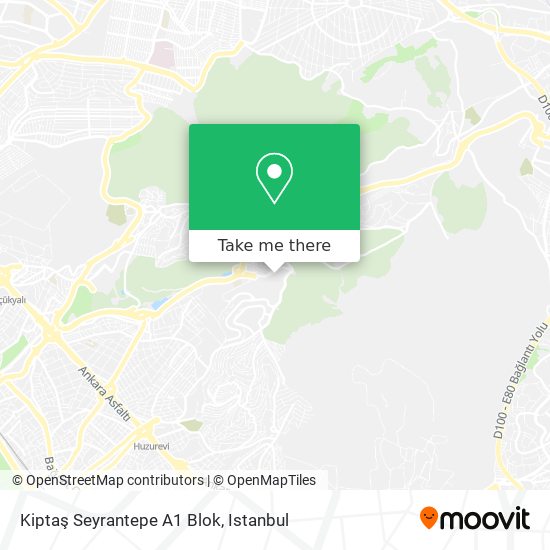 Kiptaş Seyrantepe A1 Blok map