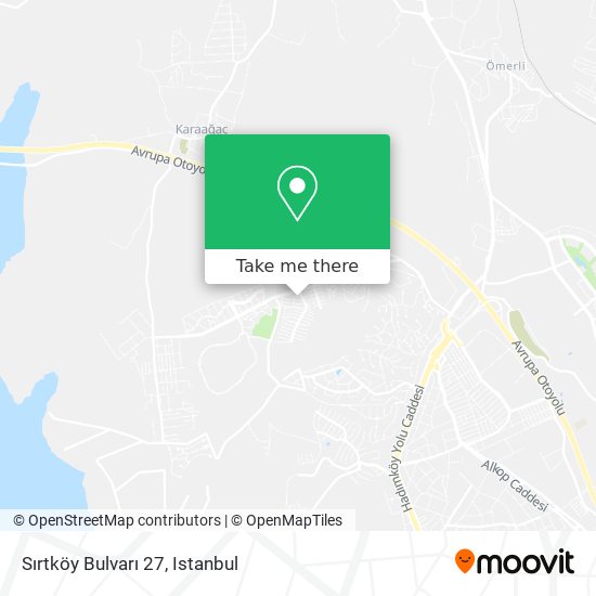 Sırtköy Bulvarı 27 map