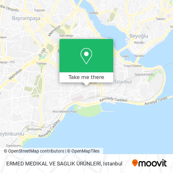 ERMED MEDIKAL VE SAGLIK ÜRÜNLERİ map