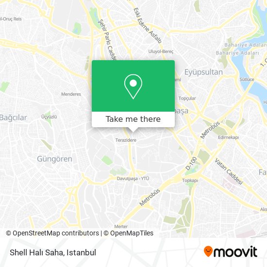 Shell Halı Saha map
