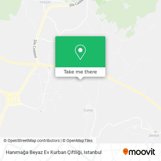 Hanımağa Beyaz Ev Kurban Çiftliği map