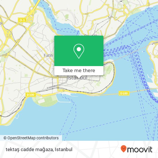 tektaş cadde mağaza map