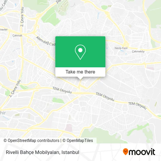 Rivelli Bahçe Mobilyaları map