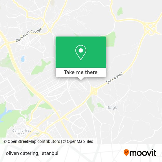 oliven catering map