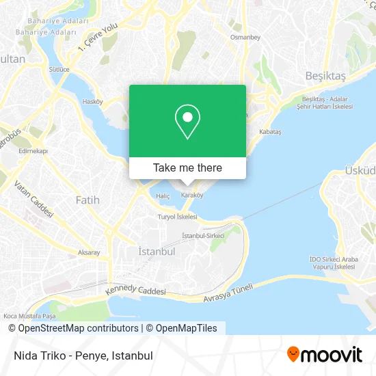 Nida Triko - Penye map