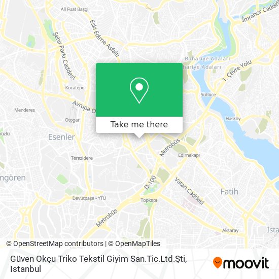 Güven Okçu Triko Tekstil Giyim San.Tic.Ltd.Şti map