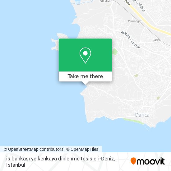 iş bankası yelkenkaya dinlenme tesisleri-Deniz map