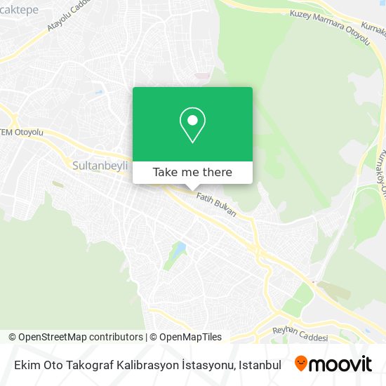 Ekim Oto Takograf Kalibrasyon İstasyonu map