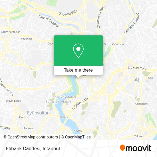 Etibank Caddesi map