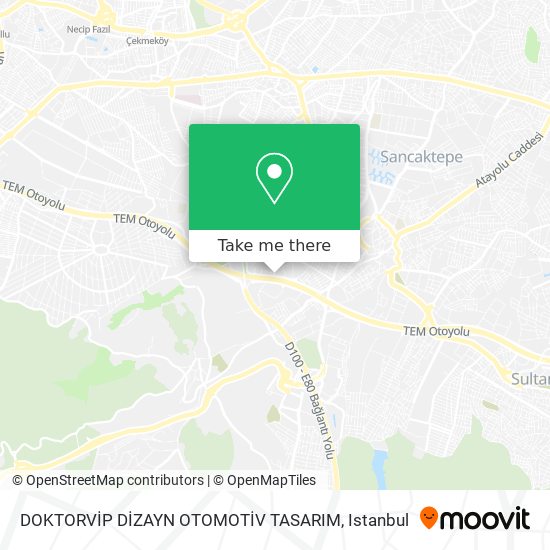 DOKTORVİP DİZAYN OTOMOTİV TASARIM map