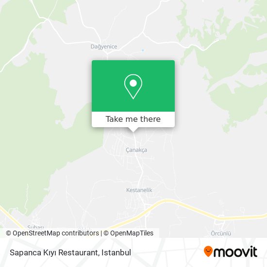 Sapanca Kıyı Restaurant map