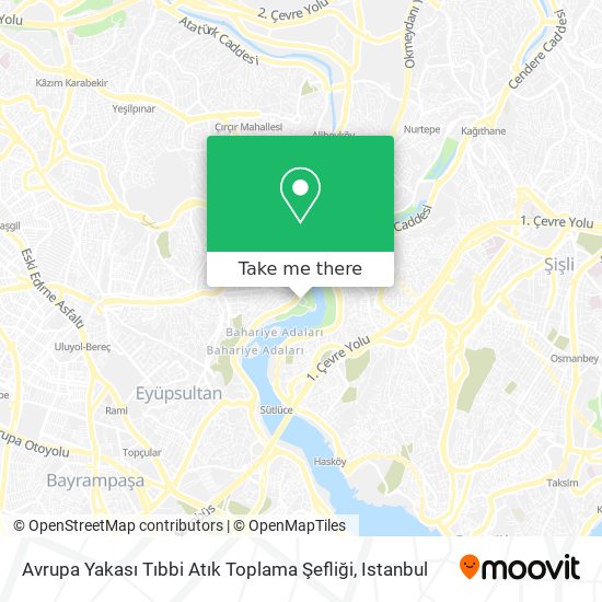 Avrupa Yakası Tıbbi Atık Toplama Şefliği map