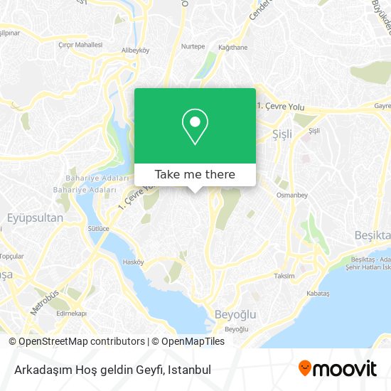 Arkadaşım Hoş geldin Geyfi map
