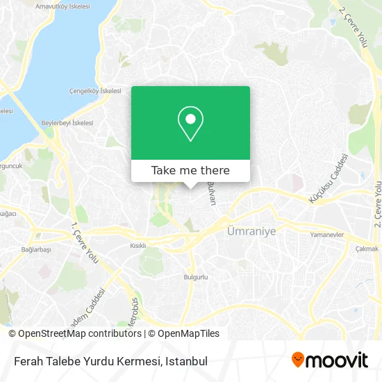 Ferah Talebe Yurdu Kermesi map
