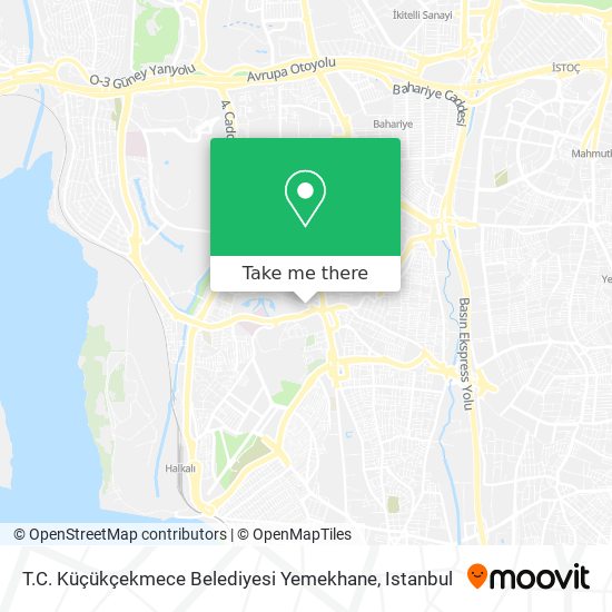 T.C. Küçükçekmece Belediyesi Yemekhane map