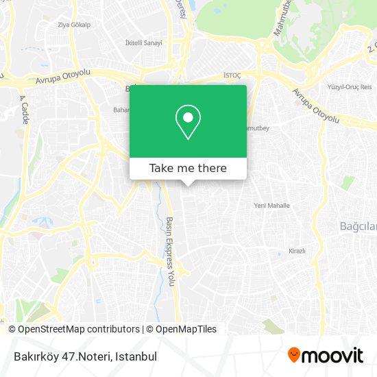 Bakırköy 47.Noteri map