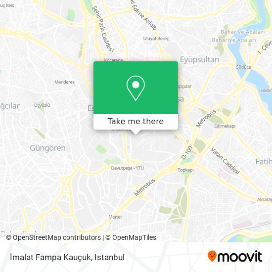 İmalat Fampa Kauçuk map