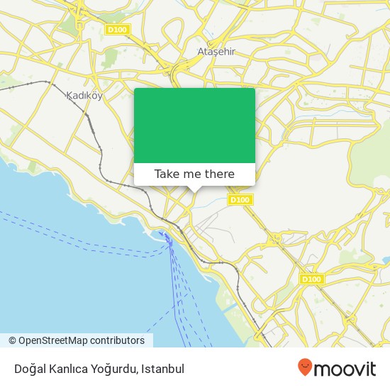 Doğal Kanlıca Yoğurdu map