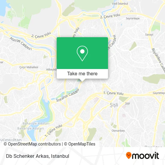 Db Schenker Arkas map