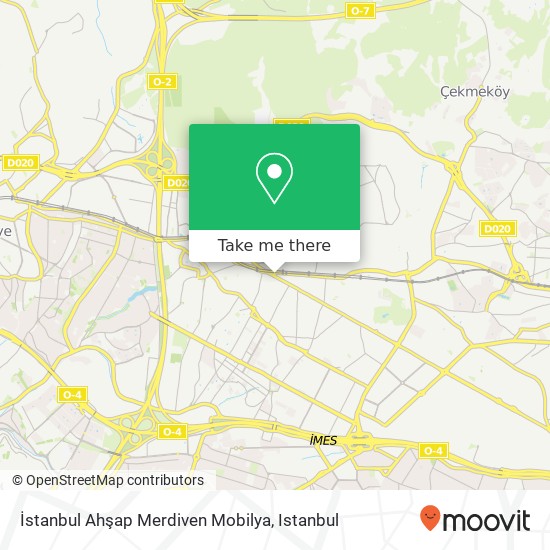 İstanbul Ahşap Merdiven Mobilya map